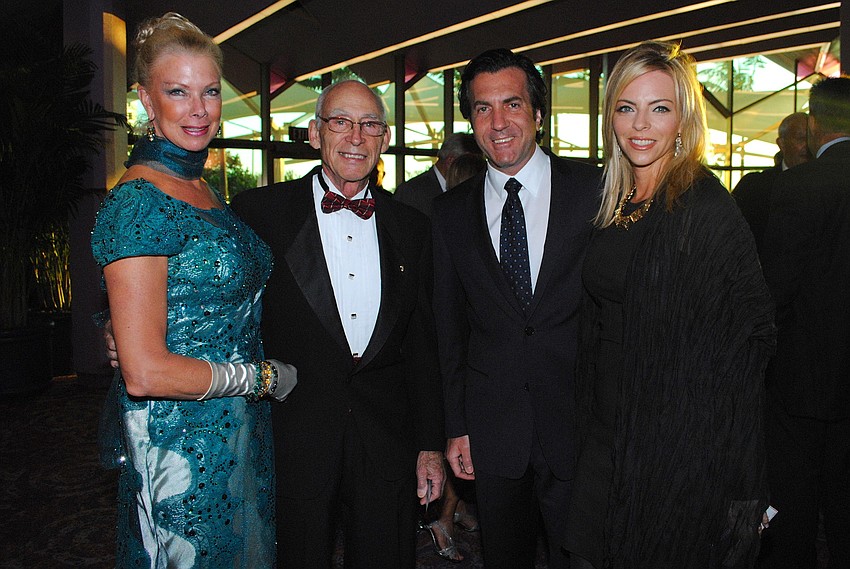 Beth and Dr. Herbert Silverstein with Dr. Joshua and Sara Light