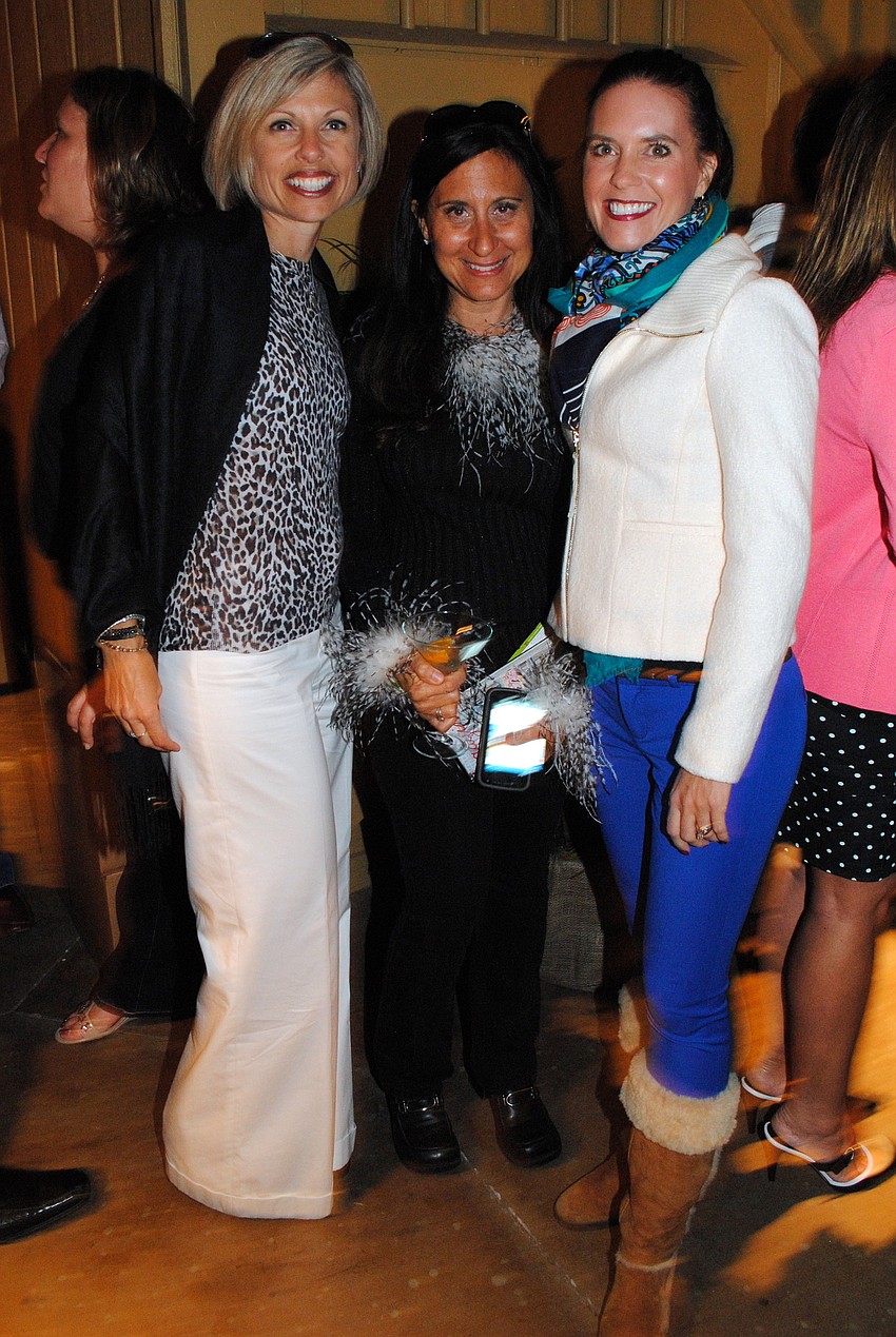 Melissa Stevens, Denise Drizos and Shari Phillips