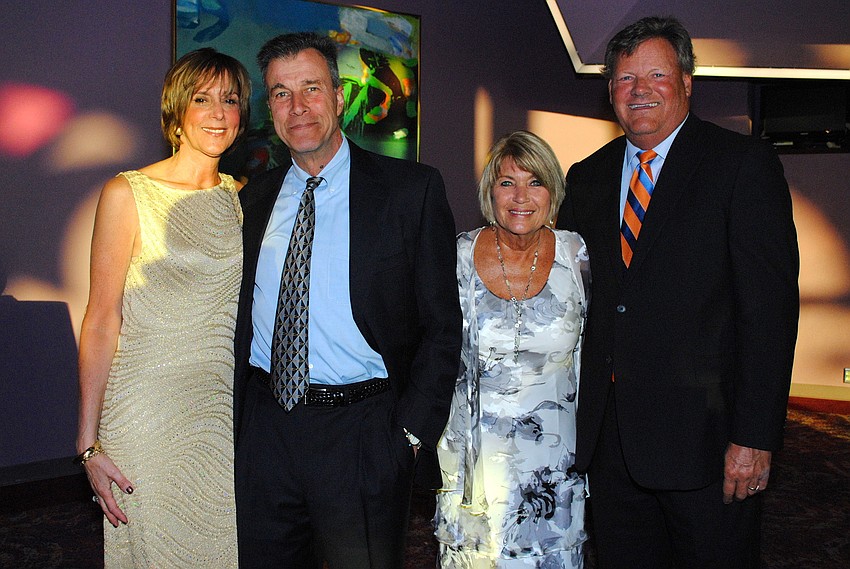 Donna and John Zahn with Joan and Bob Tufts