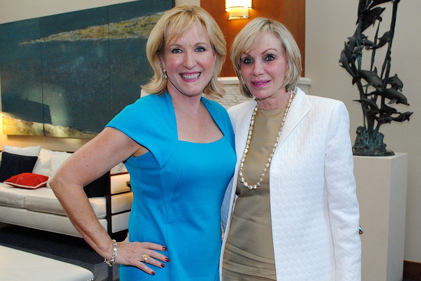 Honoree Teri Hansen and Hillary Steele