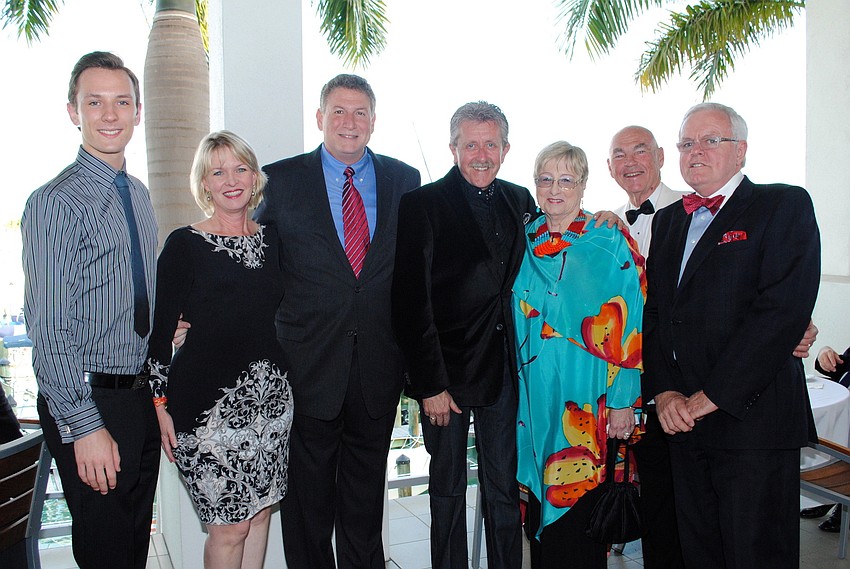 Jacob Hughes, Veronica Brady, Michael Zuckerberg, Phil King, Peggy and Ken Abt and Dennis Stover