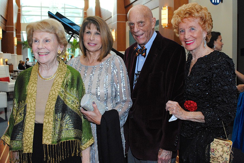 Donna Maytham, Pat Golemme, Walter Maytham and Bobbye Schott
