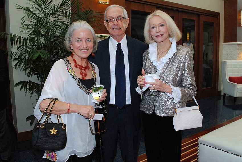 Joan Nixon, Jim Talley and Betty York