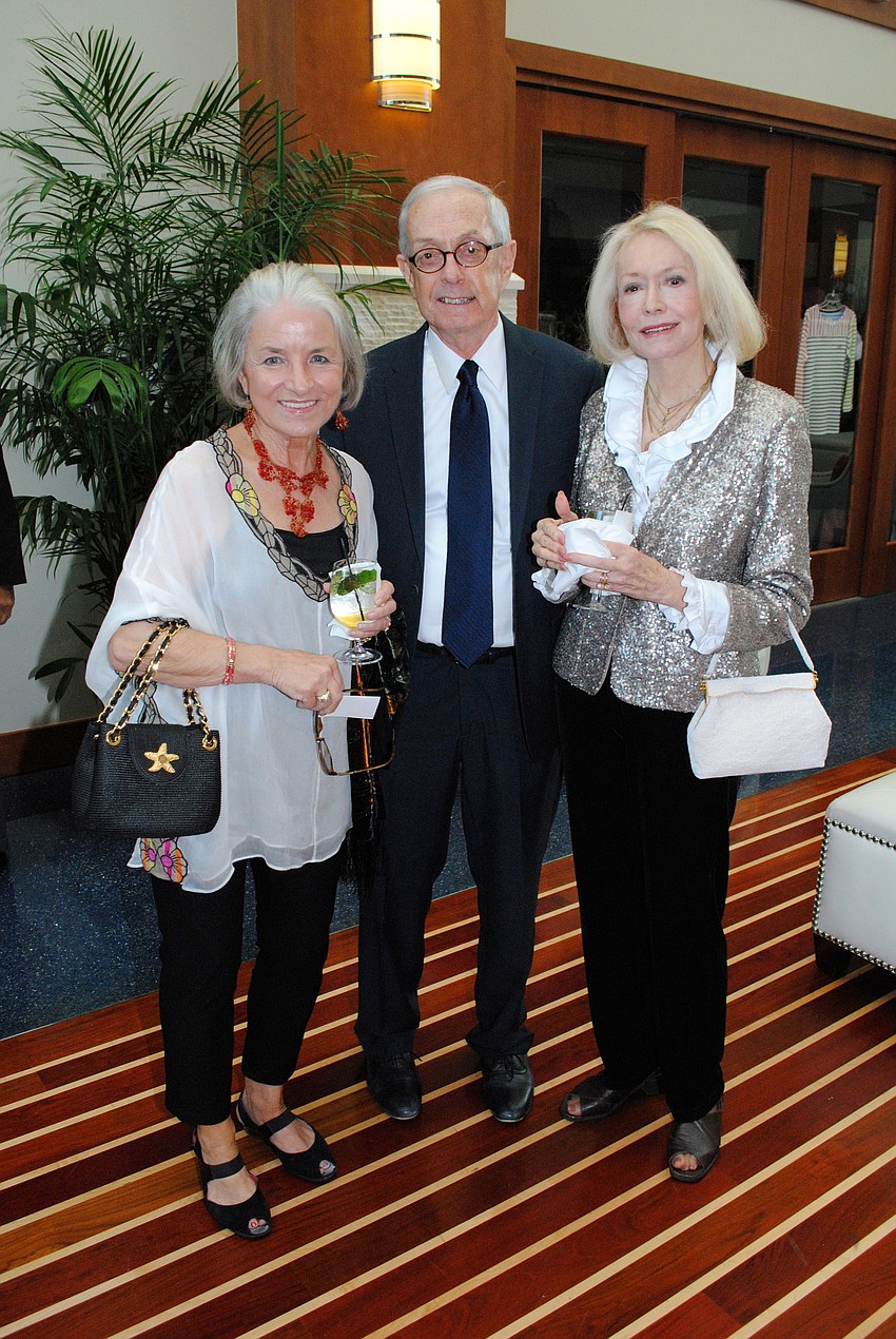 Joan Nixon, Jim Talley and Betty York