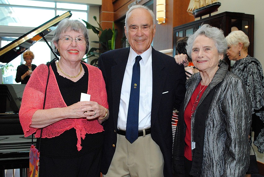 Abby and Murray Sherry with Marilyn Harwell
