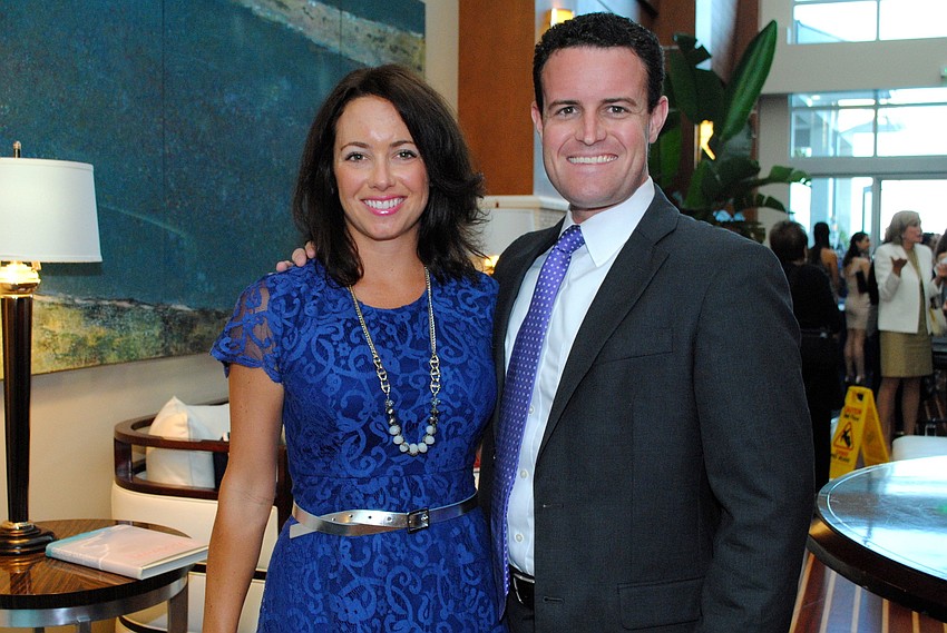 Alli Werner and Paul Coffin