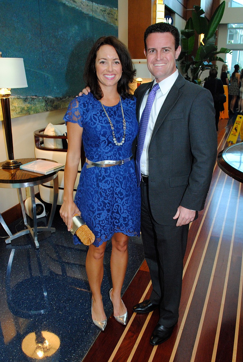 Alli Werner and Paul Coffin