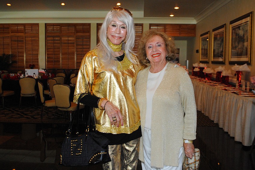 Beverly Albertson and Phyllis Ploener