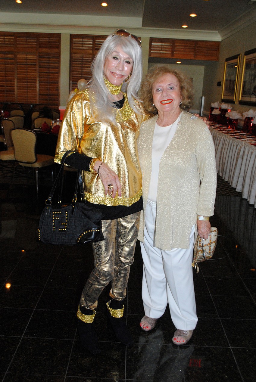 Beverly Albertson and Phyllis Ploener