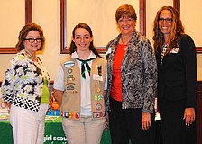Renee Armstrong, Angela Carreau, Linda Getzen and Jennifer Fischer