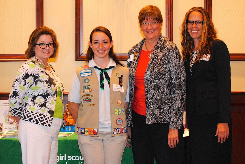 Renee Armstrong, Angela Carreau, Linda Getzen and Jennifer Fischer