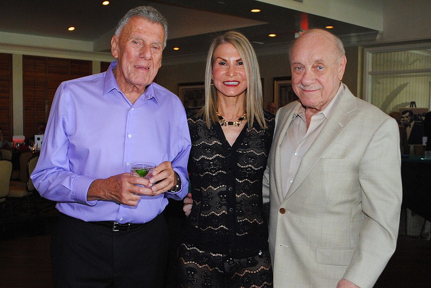 Owen Bloom with Debby and Burt Rosenfield