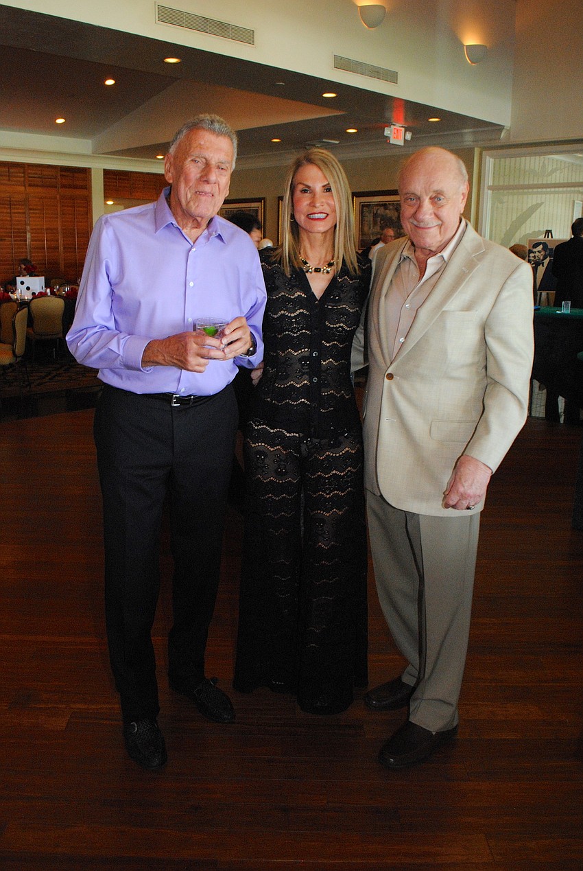 Owen Bloom with Debby and Burt Rosenfield