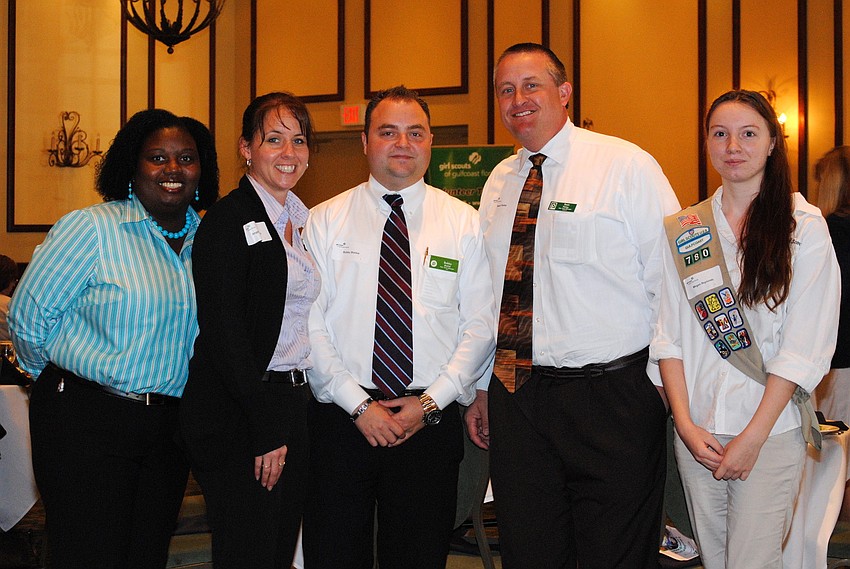 Tracy Hatley, Angela Meyers, Bobby Blaikie, Sean Pettey and Megan Reynolds