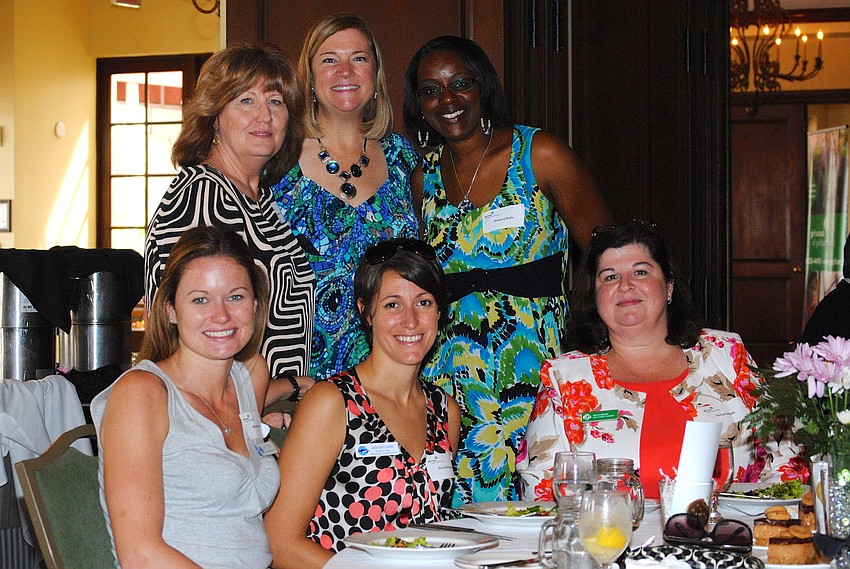 Top row: Freda Lodge, Kay Consigny and Shakira Rolle. Bottom row: Miranda Wrobel, Gina Santoianni and Sonya Gazdik
031214 Lodge-Consigny-Rolle-Wrobel