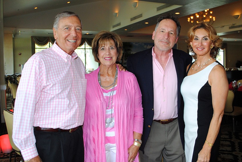 Gabe and Bettina Rosica with Stu and Joni Ross