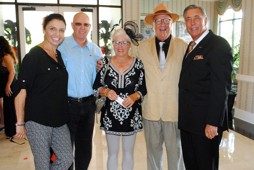 Irina and Stanley Slosberg, Neille and Alan Wilson and Andrew Vac