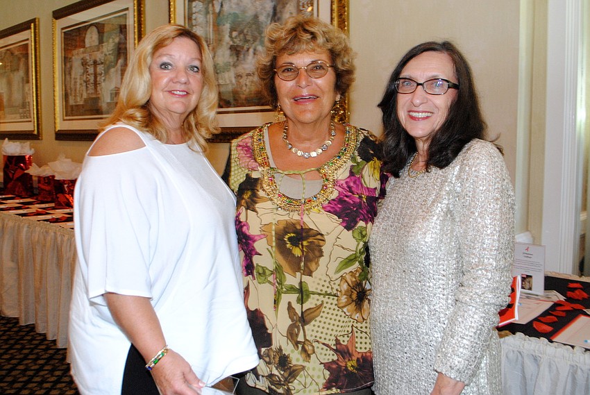 Judi Zirna, Carol Matcovsky and Barbara Sackaroff