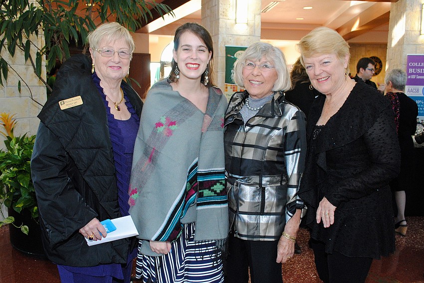 Peggy Abt, Laura Robinson, Gerri Aaron and Carolyn Johnson