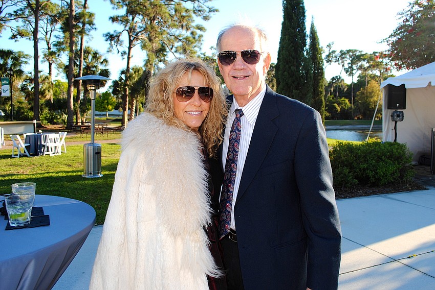 Dr. Mary Davenport and Sanford Goldman