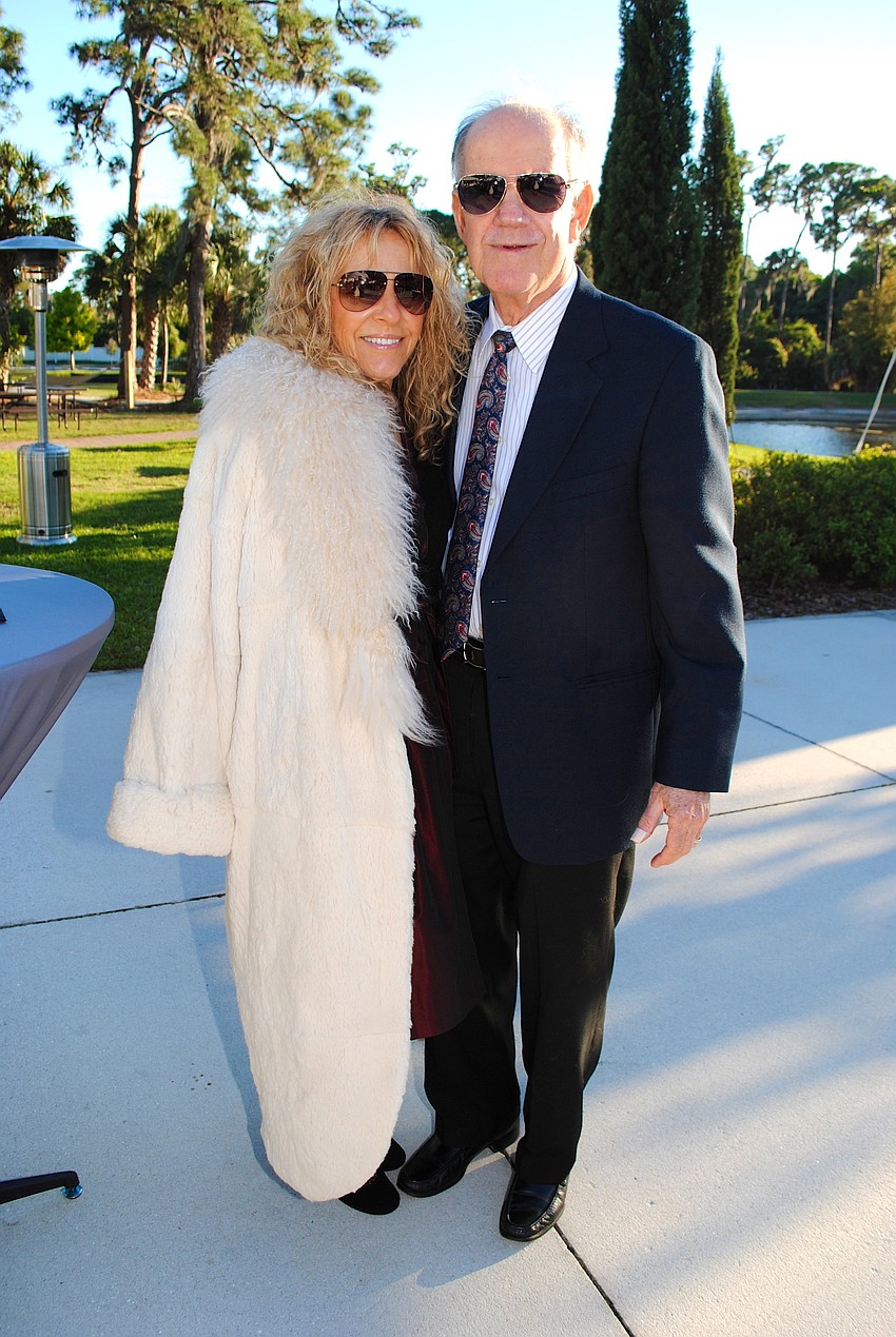 Dr. Mary Davenport and Sanford Goldman