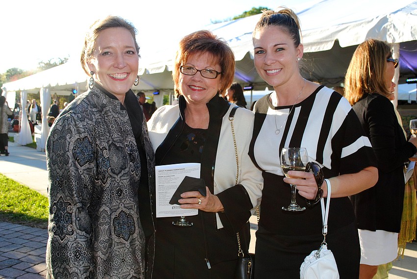 Christine Jennings, Marie Pender and Jennifer Ott