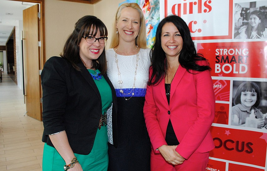 Co-Chair Lindsey Nickel-de la O, Honoree Ariane Dart and Kay Mathers