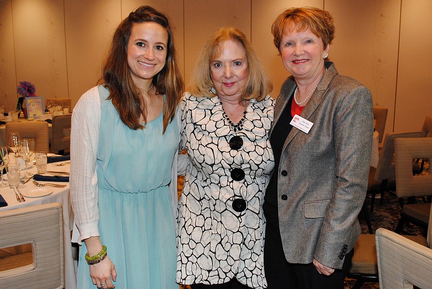 Maggie Pahos, Chairwoman Nikki Nilon and Robin Rose