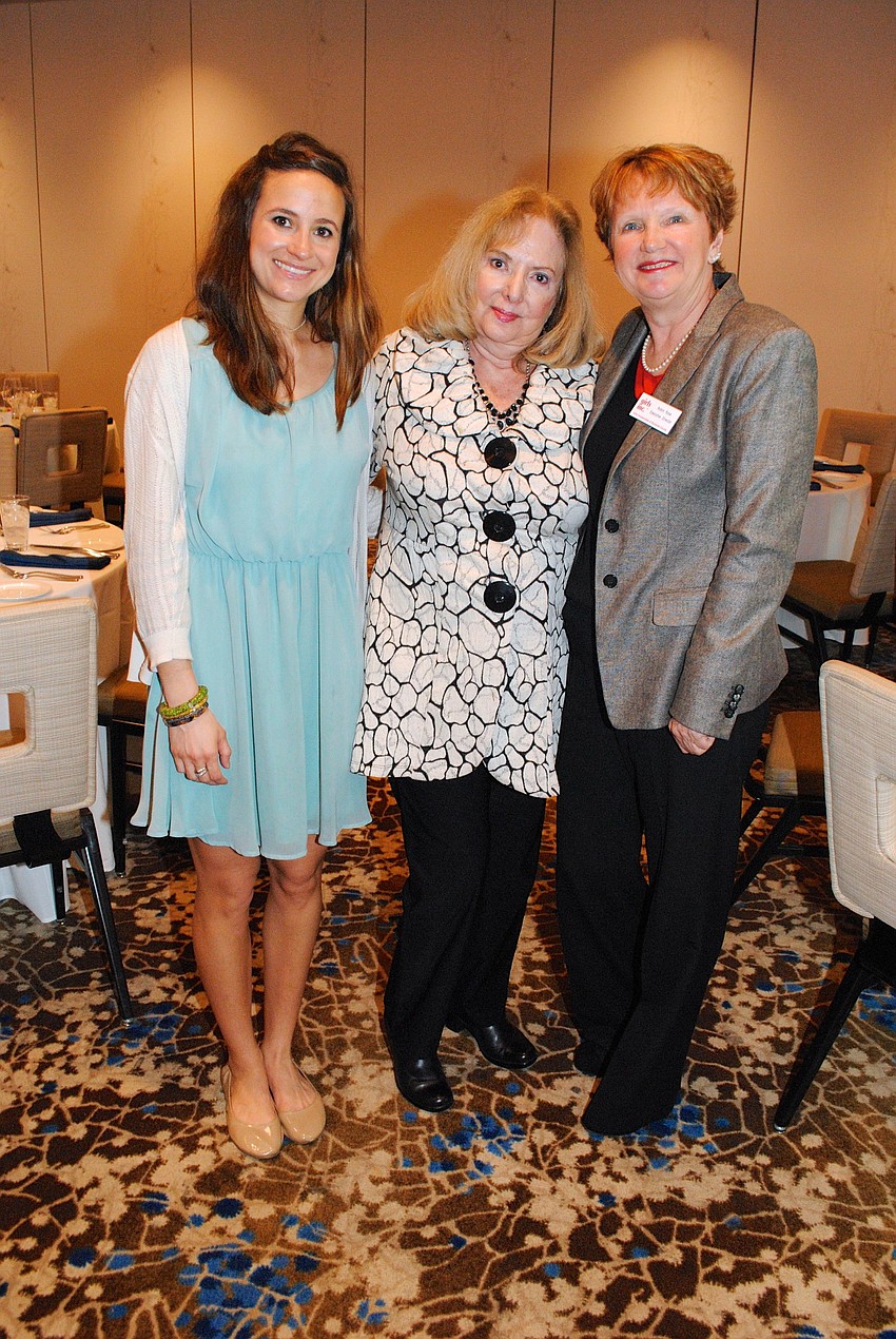 Maggie Pahos, Chairwoman Nikki Nilon and Robin Rose
