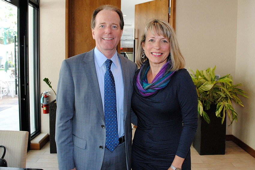 Jay Price and Leslie Juron