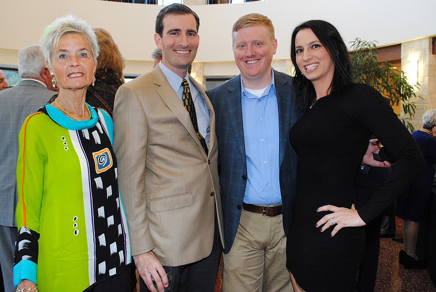 Sarah Risher, Mark Steinwachs, Jarred Wilson and Kyla Weiner