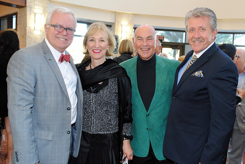 Dennis Stover, Judy Cahn, Ken Abt and Phil King