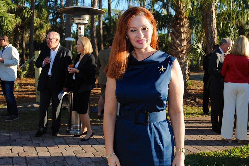 Michelle Strauss looking gorgeous at Celebrate! 48th annual Planned Parenthood Dinner