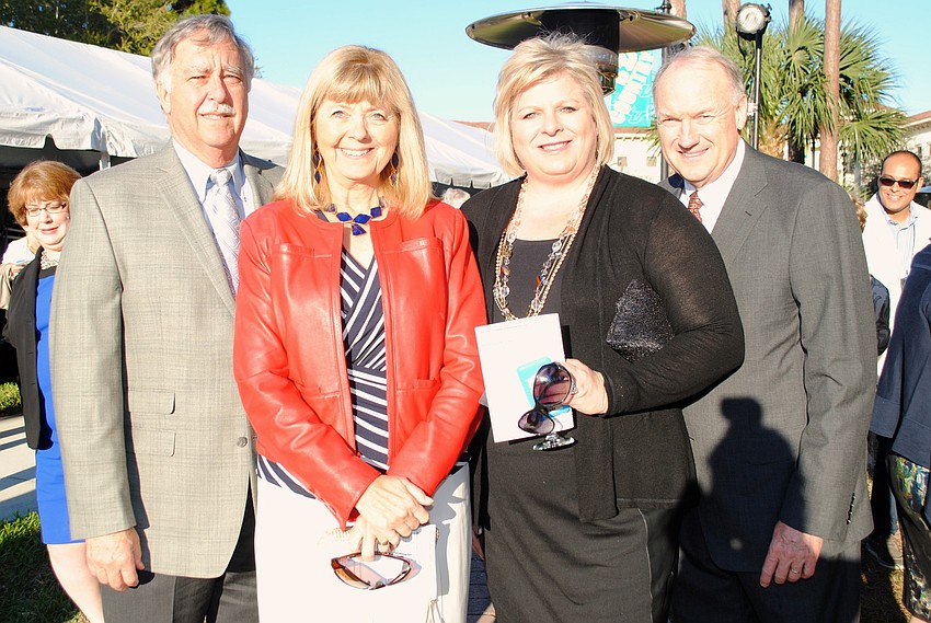 Cliff and Pam Truitt with Ashley Brown and Jim Templeton