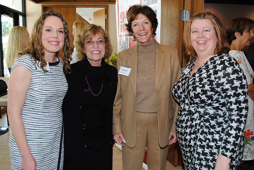 Honoree Courtney Wise-Snyder, Caryl Kaplan, Patty Bettle and Dawn Wiley