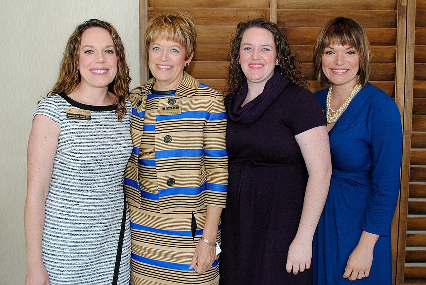 Honorees Courtney Wise Snyder, Susanne Wise, Whitney Wise Verdoni and Erika Wise Borland