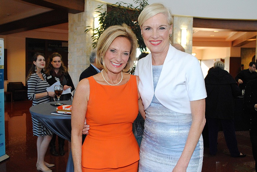 Honoree Barbara Zdravecky and Cecile Richards