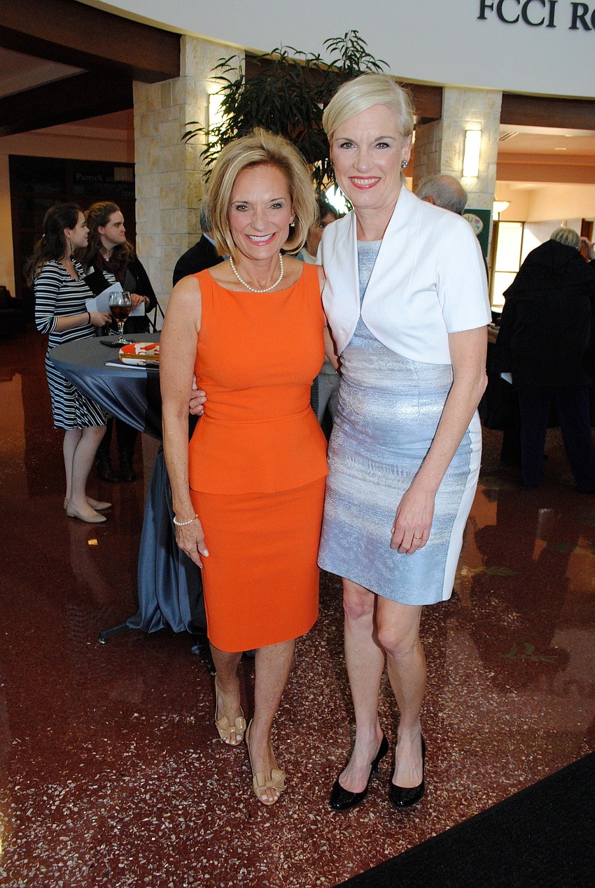 Honoree Barbara Zdravecky and Cecile Richards