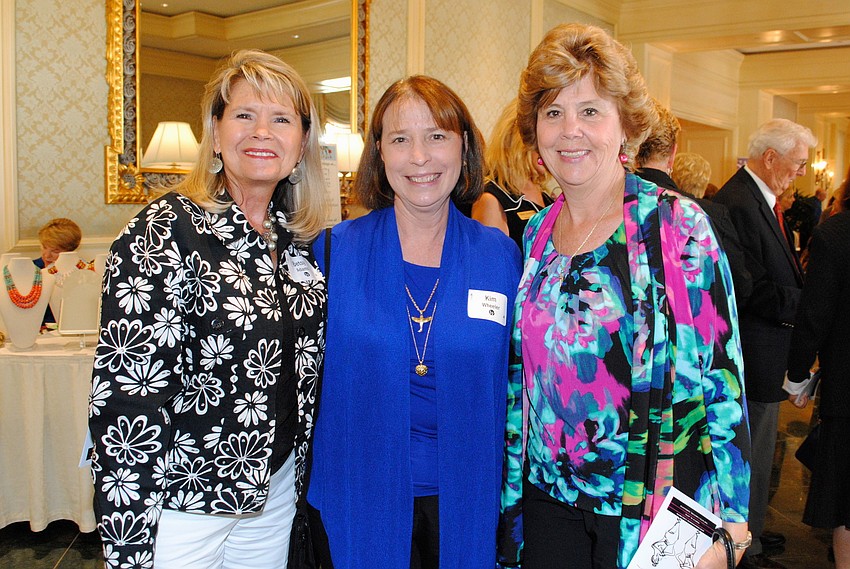 Betsey Adams, Kim Wheeler and Barbara Britton
