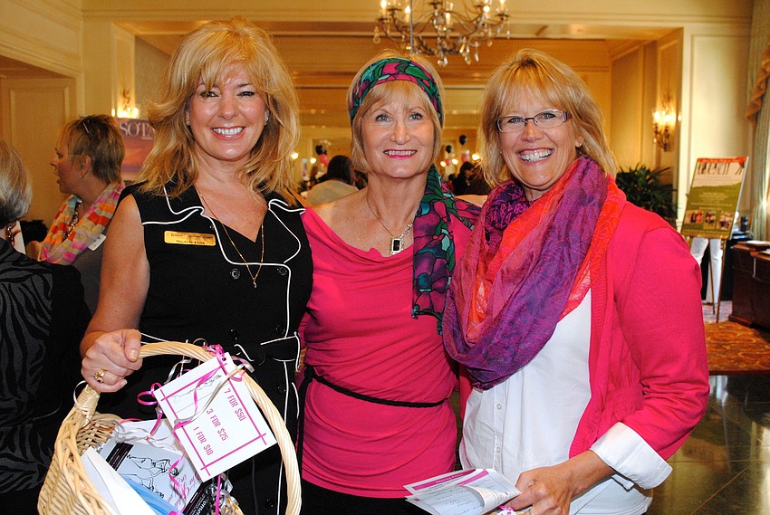 Michele Frith, Beth Palmer and Kari Peterson