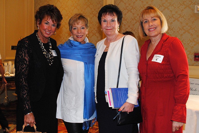 Jennifer Violand, Barb Tye, Lenore DeMeo and Candice Truex
