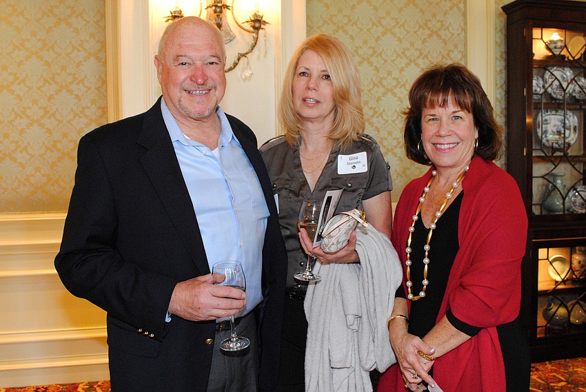 Gregory Young, Gina Stamatis and Kathie Roberts