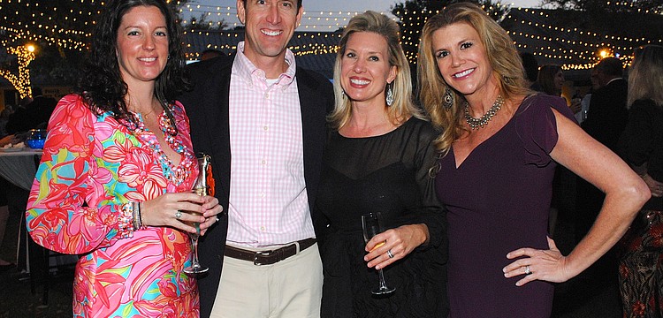 Katie Abernathy, Morgan and Liz Bentley and Lori Lawson