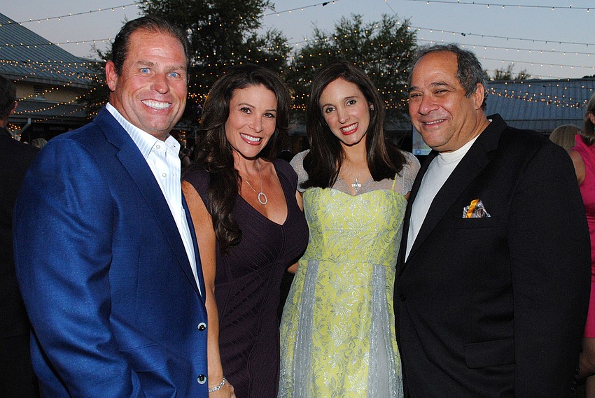 George and Shannon Argyros with Jennie and Mark Famiglio