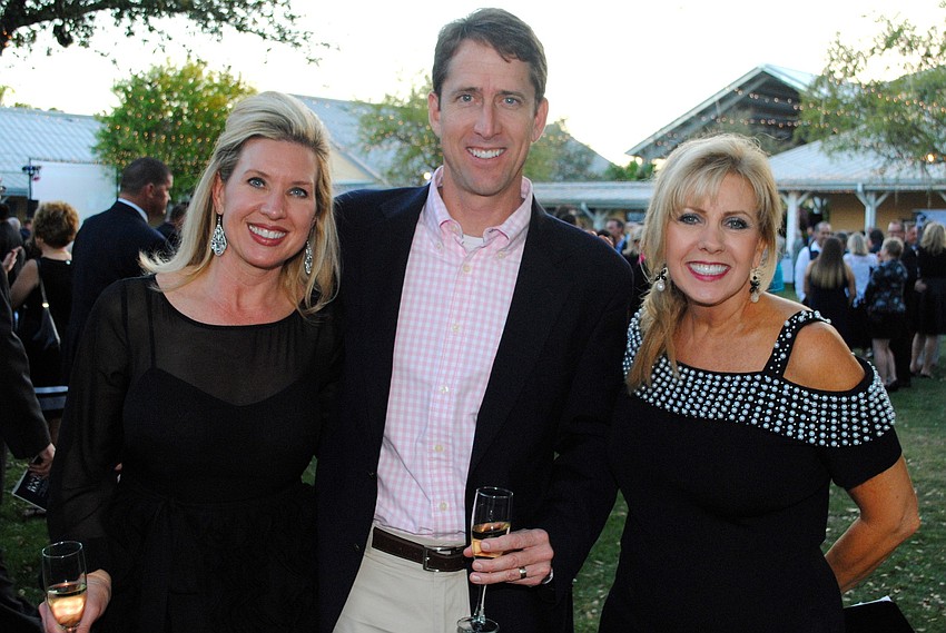 Liz and Morgan Bentley with Virgene Lindse