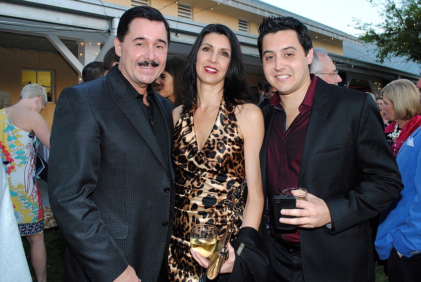 Peter, Bernadette and Michael Calamaras