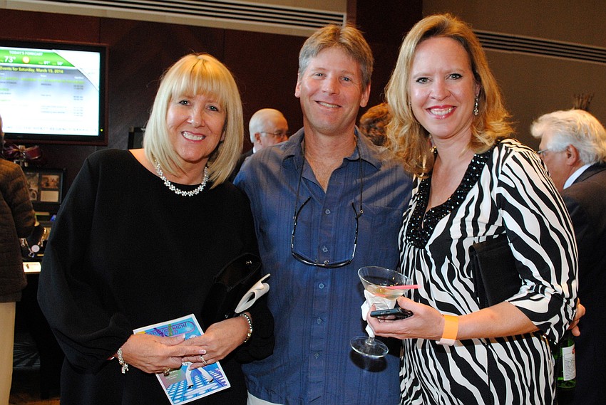 Sue Campbell with Tim and Dr. Terah Browning