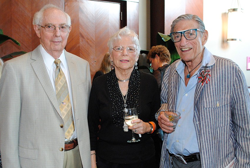 Allen and Cynthia Cudworth with George Davis