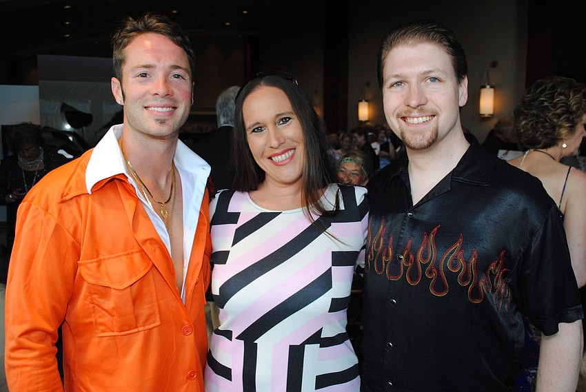 Chuck Cunningham, Katie Raymond and David Ashe