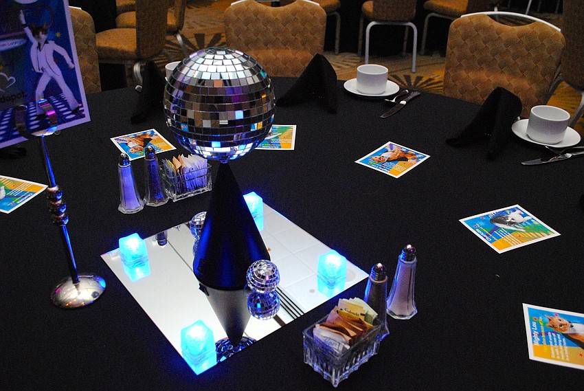 The dÃ©cor at Caturday Night Fever